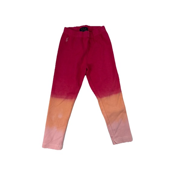 Polo Ralph Lauren Other - Polo RALPH LAUREN Toddler Girls Pink OMBRE Tie Dye‎ Leggings Pants Size 3T NWOT